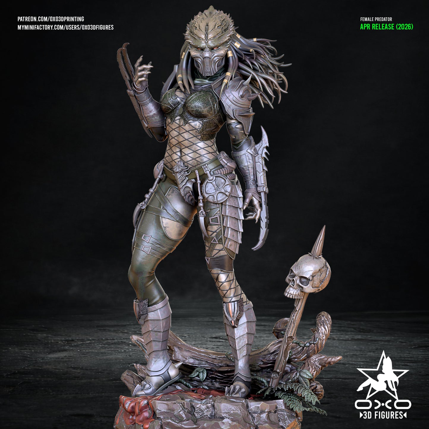 Female Predator - Predator | Painted / Unpainted Options