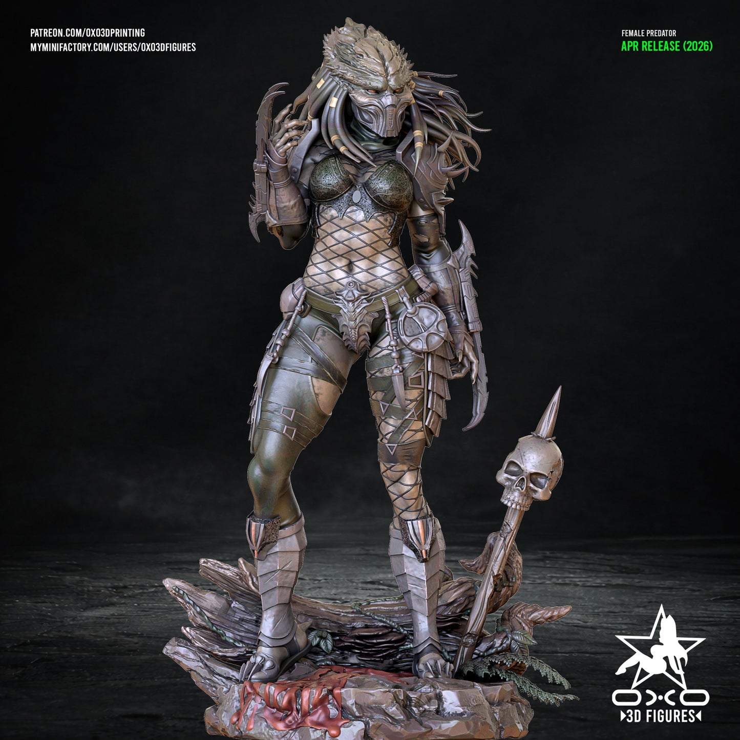 Female Predator - Predator | Painted / Unpainted Options
