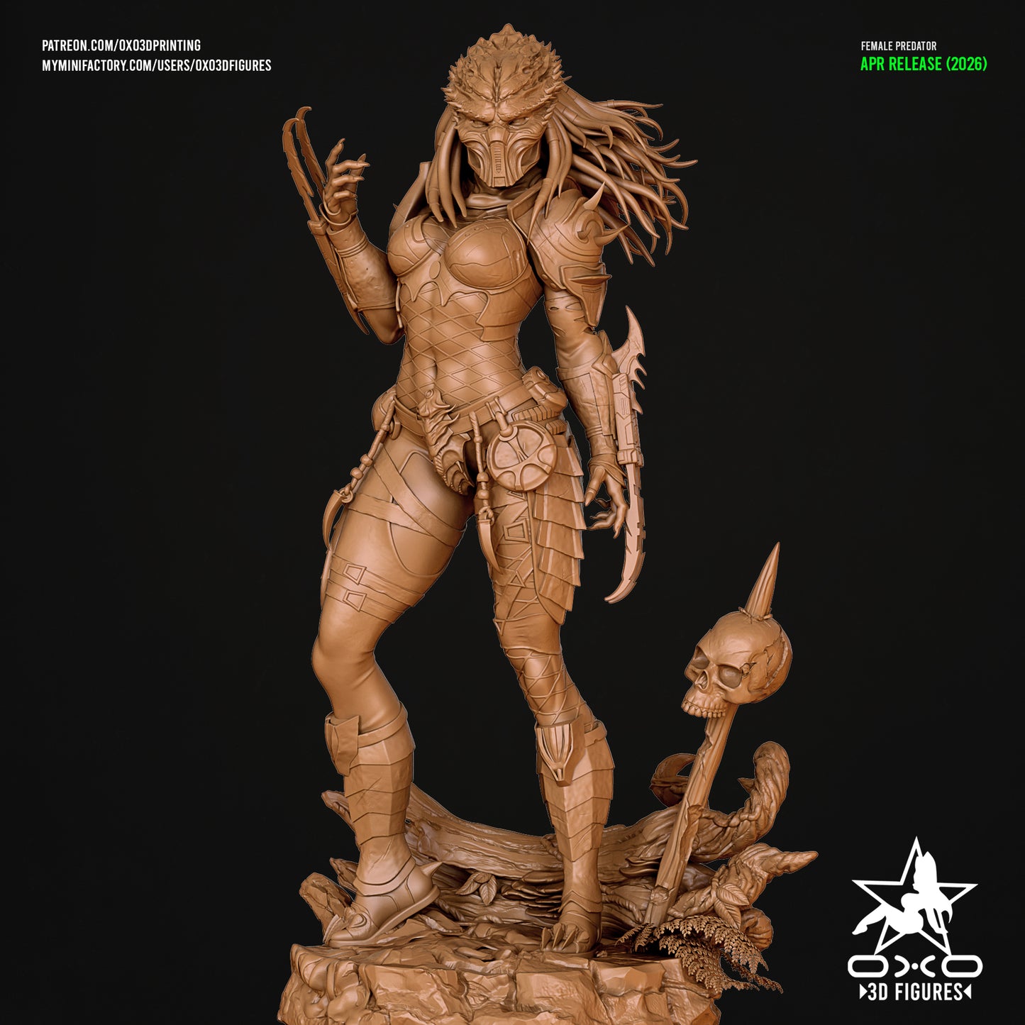 Female Predator - Predator | Painted / Unpainted Options