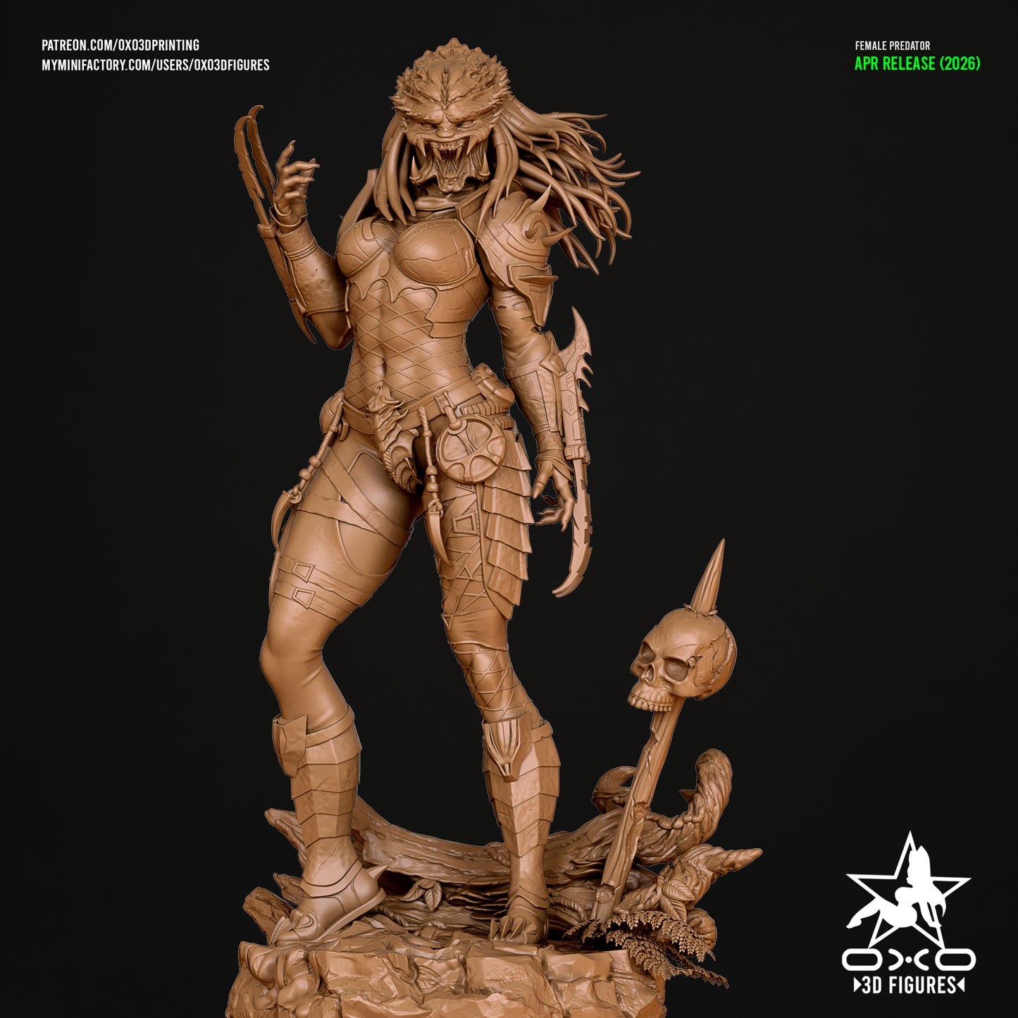 Female Predator - Predator | Painted / Unpainted Options