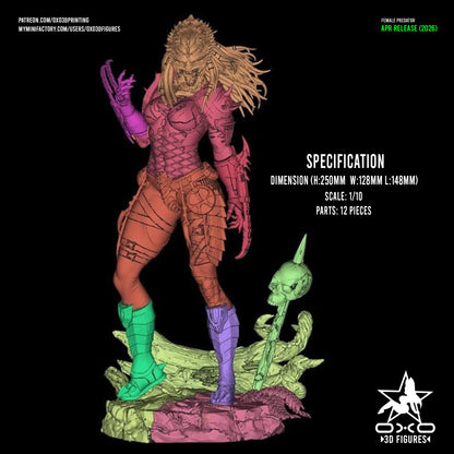 Female Predator - Predator | Painted / Unpainted Options