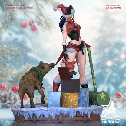 Harley Quinn Holiday | Painted / Unpainted Options