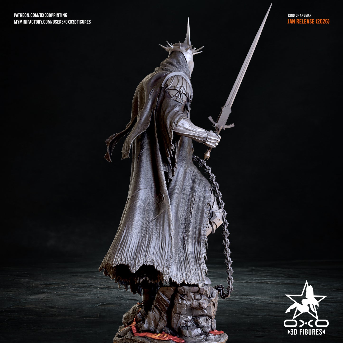 Witch King of Angmar - The Lord of the Rings | Painted / Unpainted Options