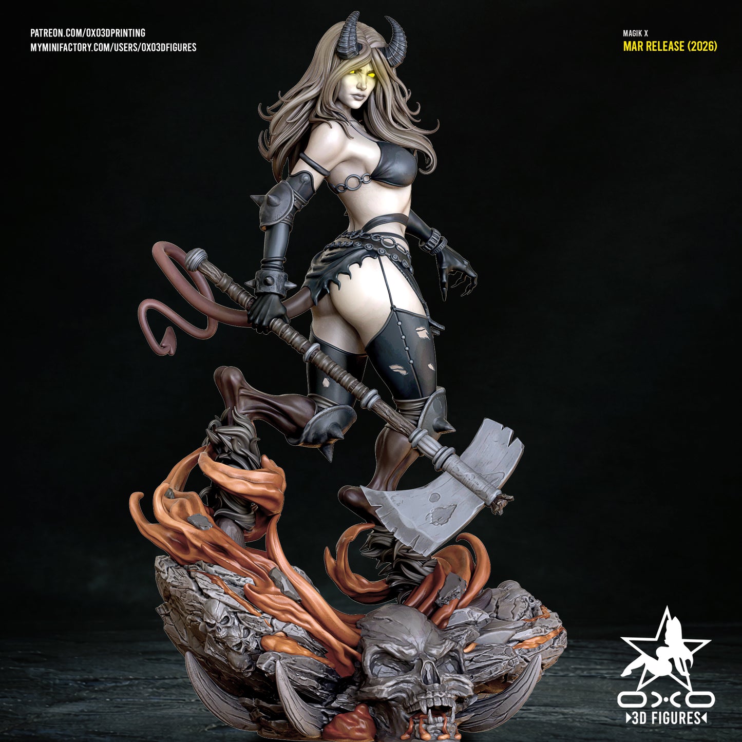 Magik X - Marvel | Painted / Unpainted Options