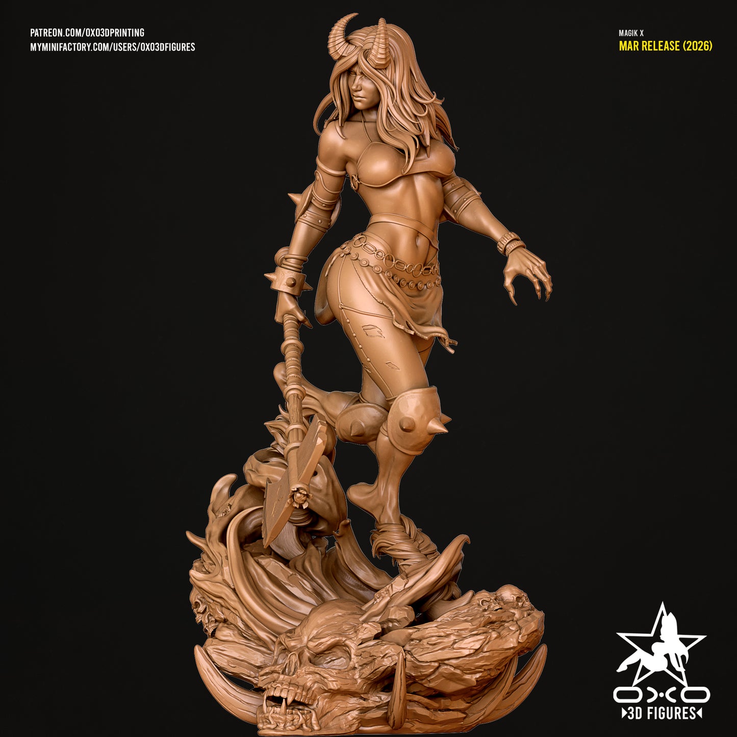 Magik X - Marvel | Painted / Unpainted Options