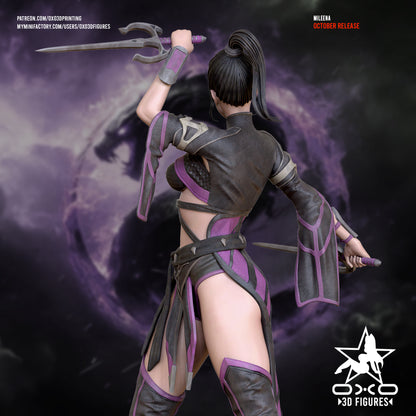 Mileena - Mortal Kombat | Painted / Unpainted Options