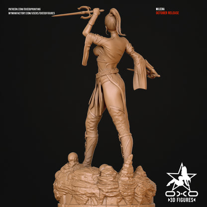 Mileena - Mortal Kombat | Painted / Unpainted Options
