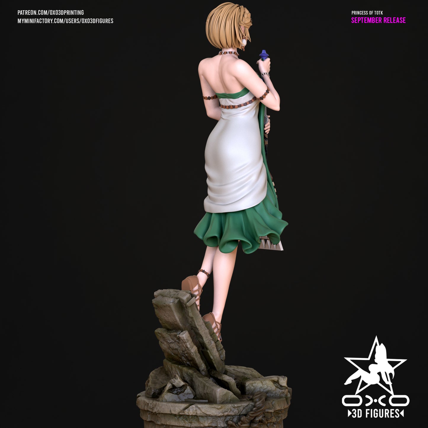Princess Zelda - Tears of the Kingdom | Painted / Unpainted Options