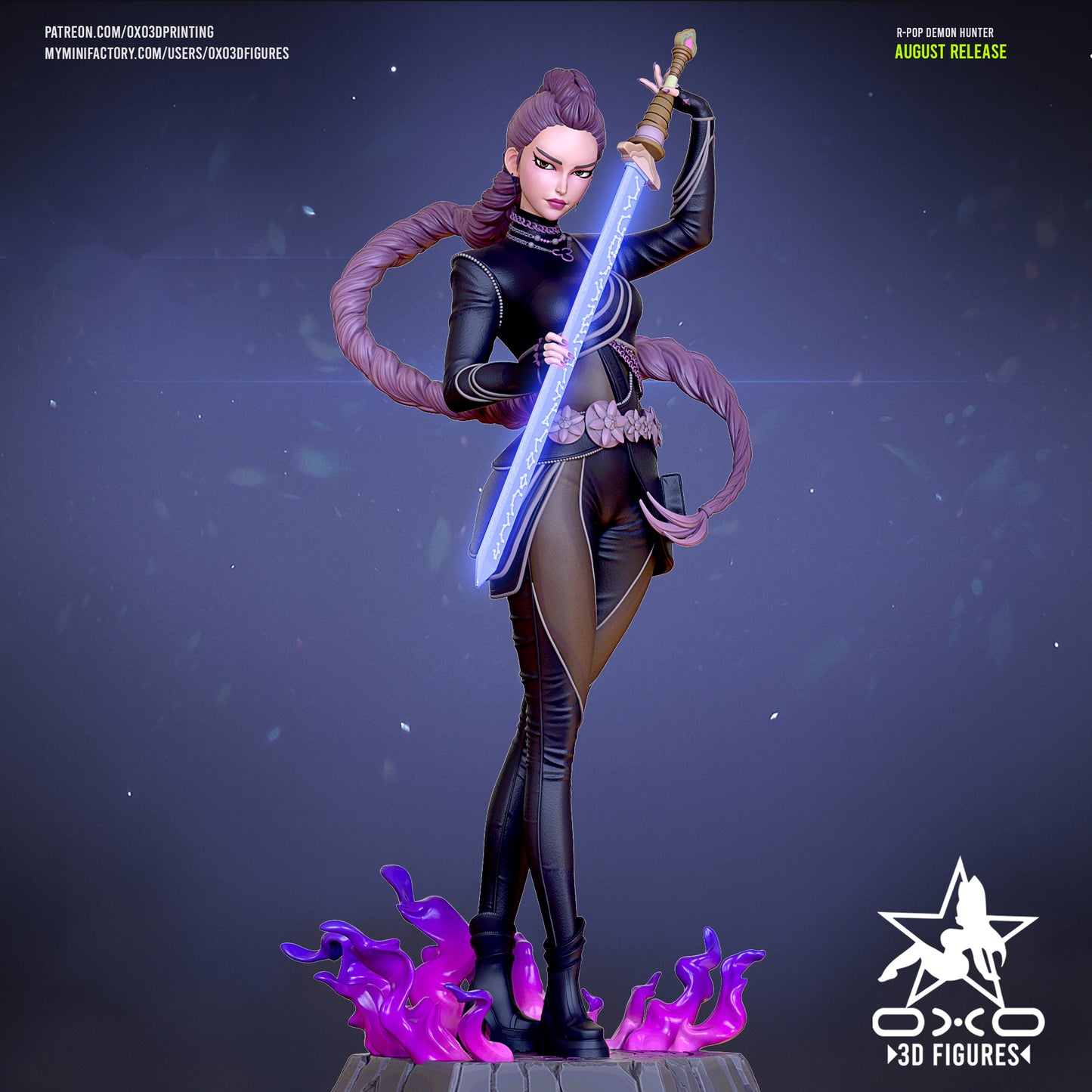 Rumi - KPop Demon Hunters | Painted / Unpainted Options