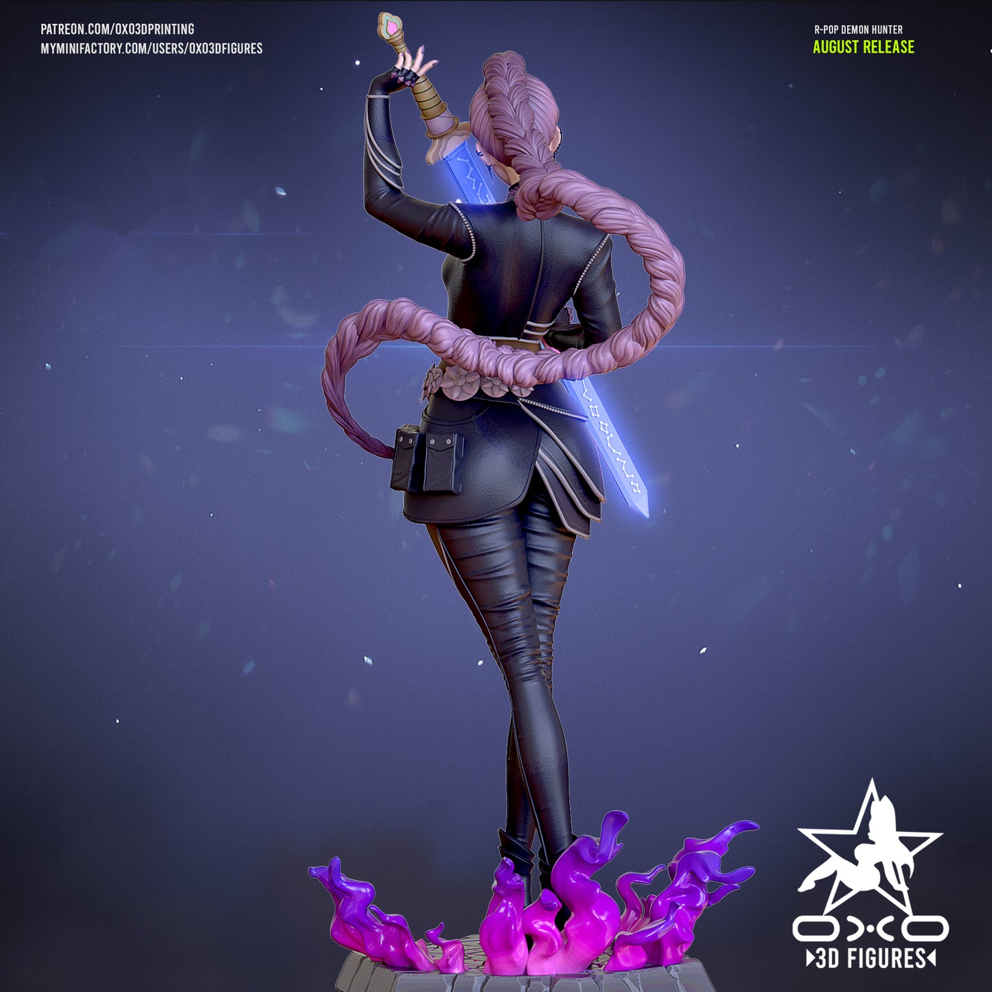 Rumi - KPop Demon Hunters | Painted / Unpainted Options