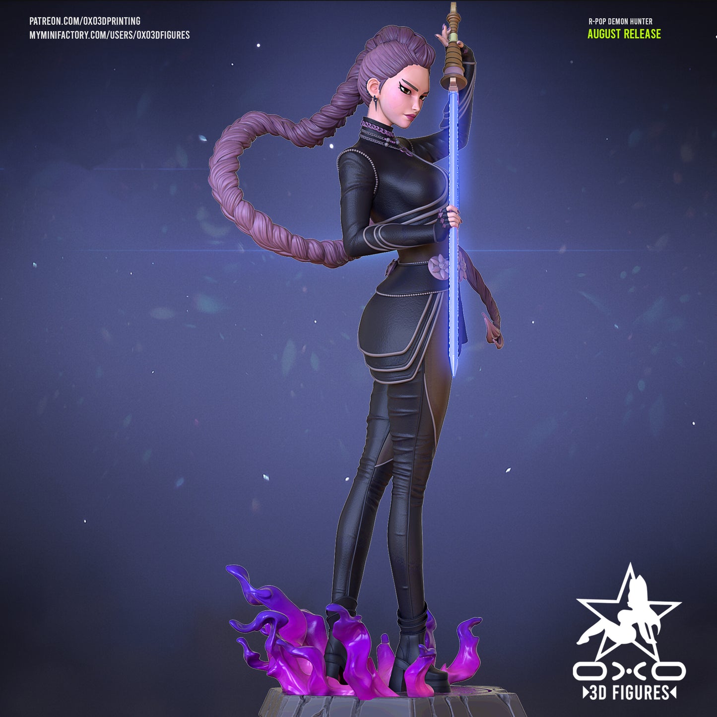 Rumi - KPop Demon Hunters | Painted / Unpainted Options