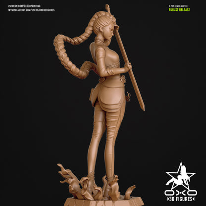 Rumi - KPop Demon Hunters | Painted / Unpainted Options