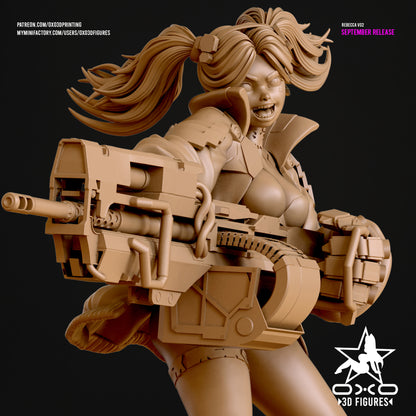 Rebecca - Cyberpunk | Painted / Unpainted Options