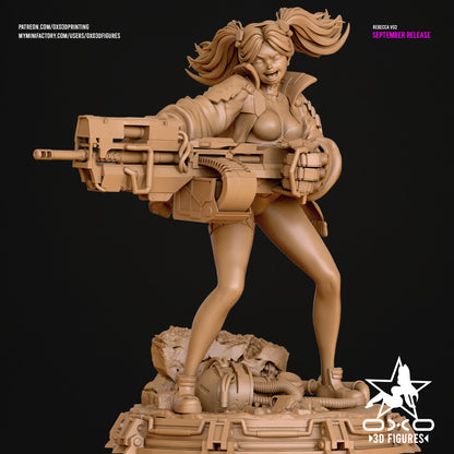 Rebecca - Cyberpunk | Painted / Unpainted Options