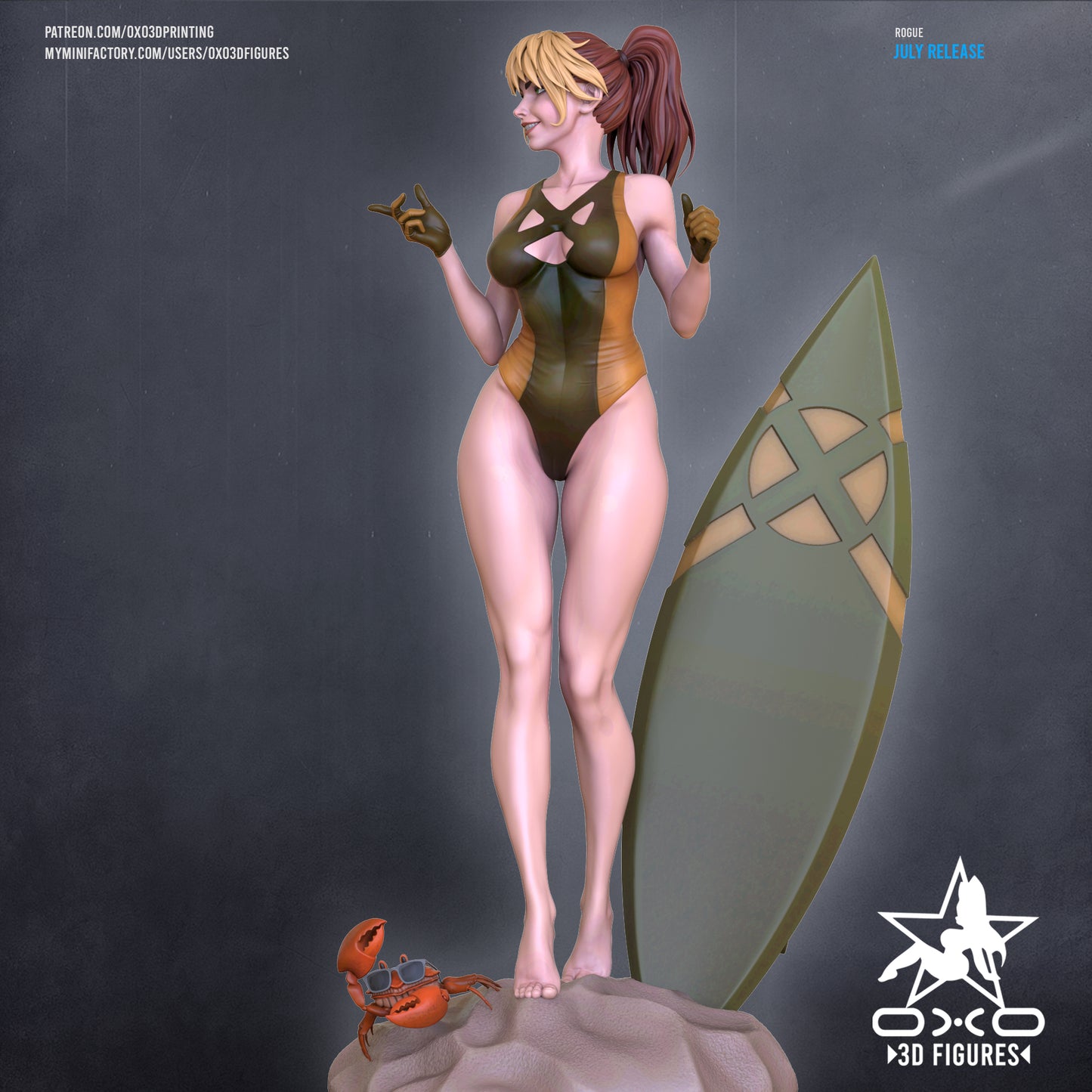 Rogue - X-Men | Painted / Unpainted Options