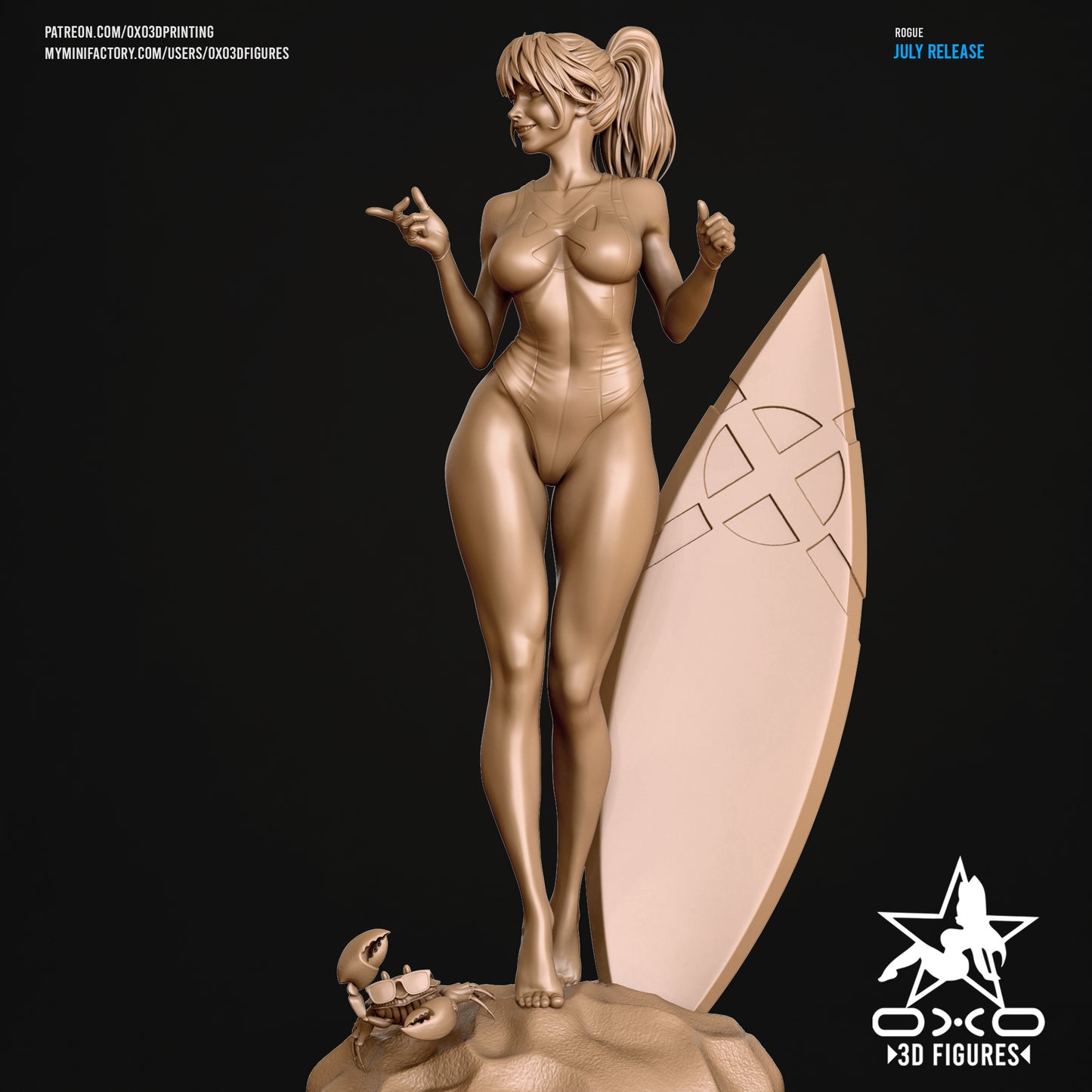 Rogue - X-Men | Painted / Unpainted Options