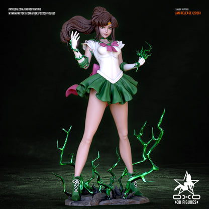 Sailor Jupiter - Sailor Moon | Painted / Unpainted Options