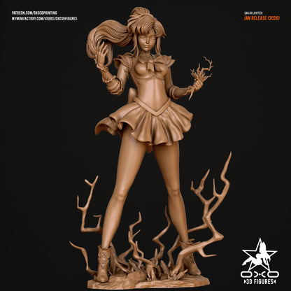 Sailor Jupiter - Sailor Moon | Painted / Unpainted Options