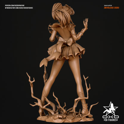 Sailor Jupiter - Sailor Moon | Painted / Unpainted Options