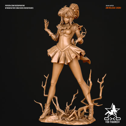 Sailor Jupiter - Sailor Moon | Painted / Unpainted Options