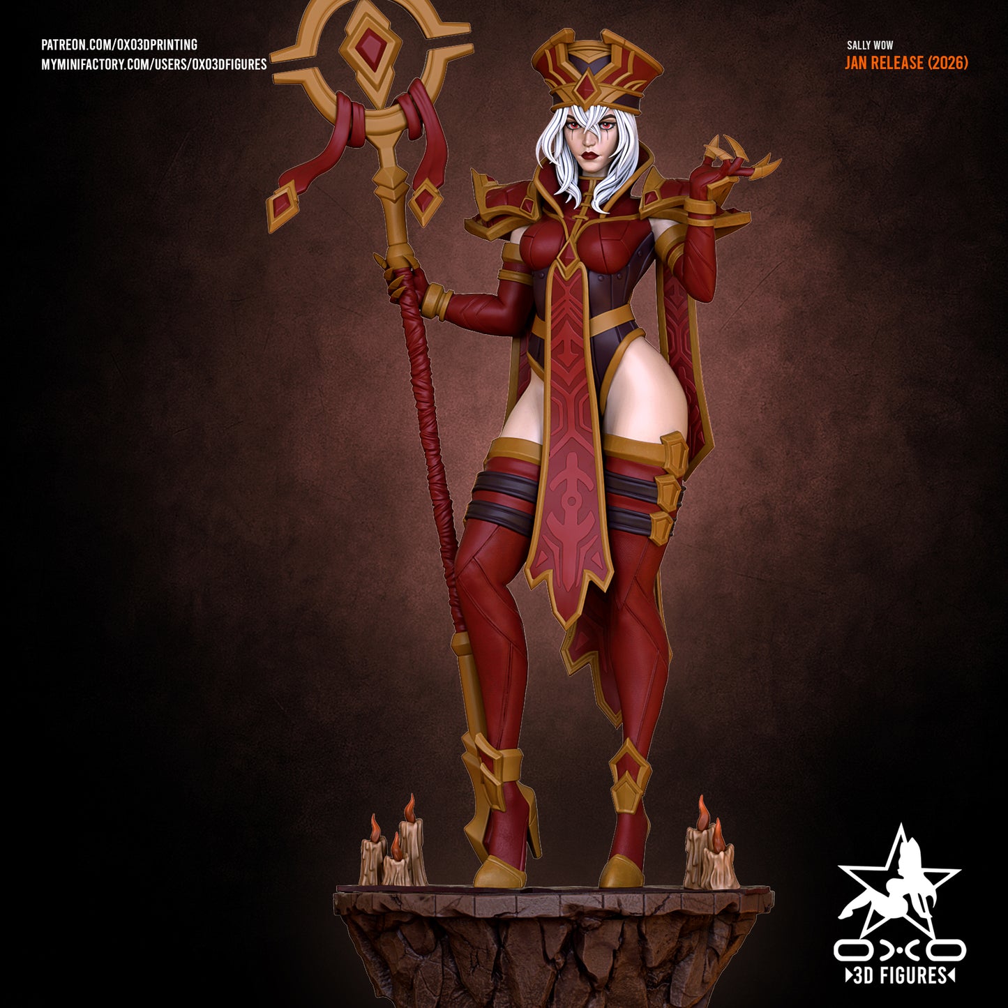Sally Whitemane - World of Warcraft | Painted / Unpainted Options