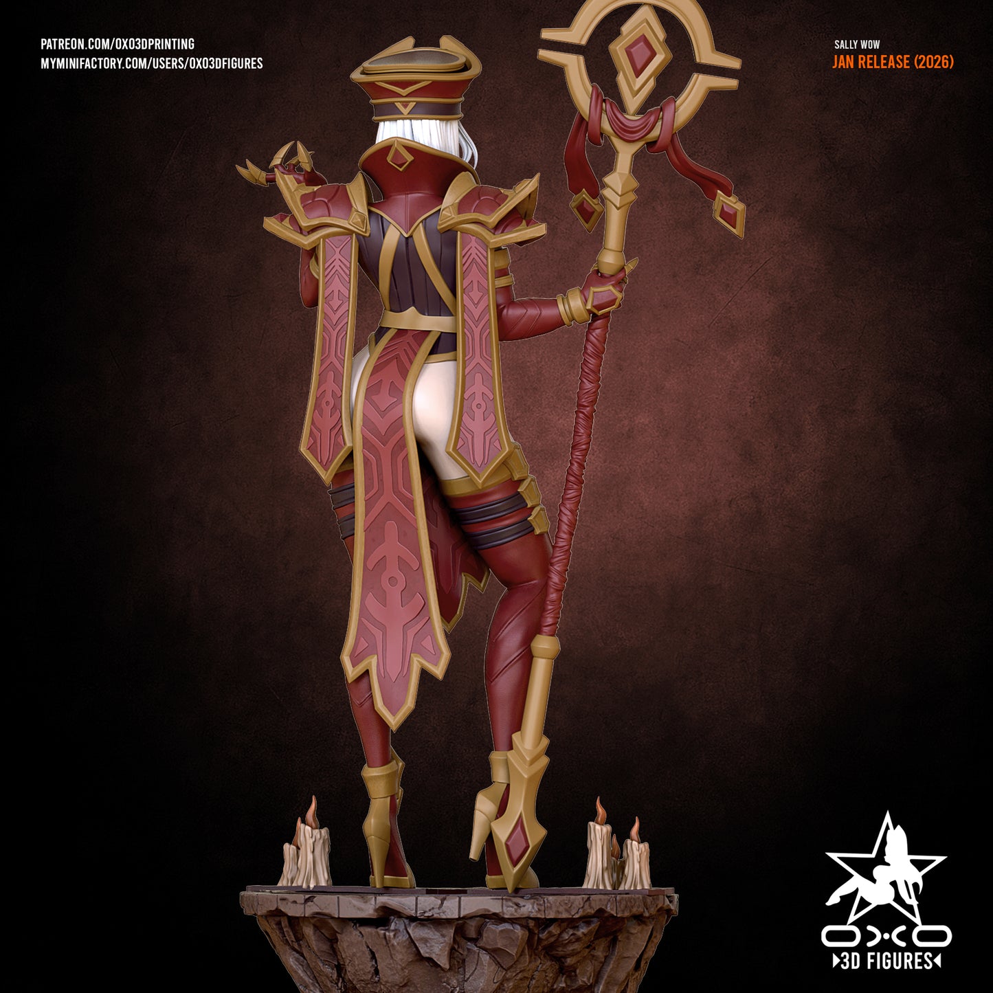 Sally Whitemane - World of Warcraft | Painted / Unpainted Options