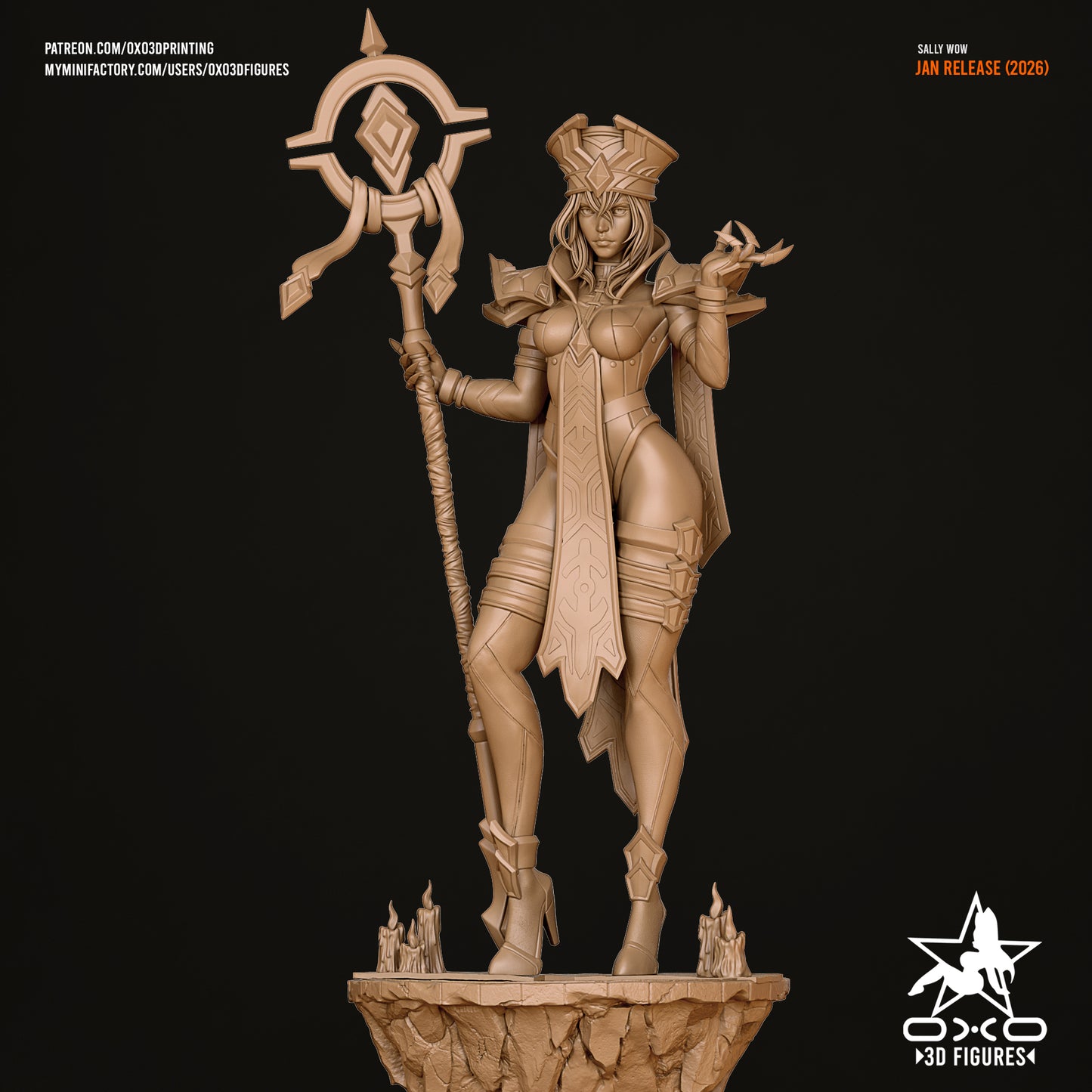 Sally Whitemane - World of Warcraft | Painted / Unpainted Options