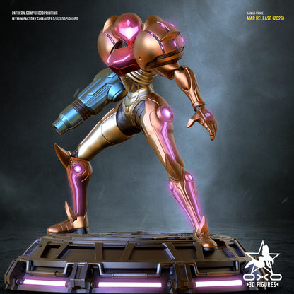 Samus Aran - Metroid | Painted / Unpainted Options