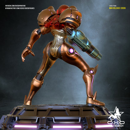 Samus Aran - Metroid | Painted / Unpainted Options