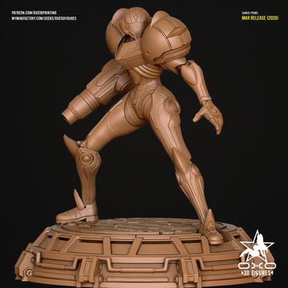 Samus Aran - Metroid | Painted / Unpainted Options