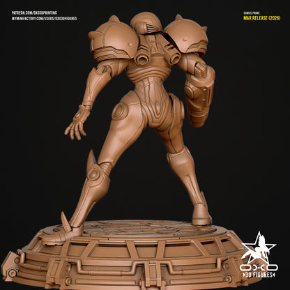 Samus Aran - Metroid | Painted / Unpainted Options