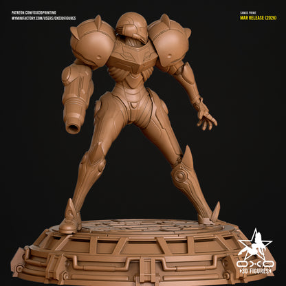 Samus Aran - Metroid | Painted / Unpainted Options