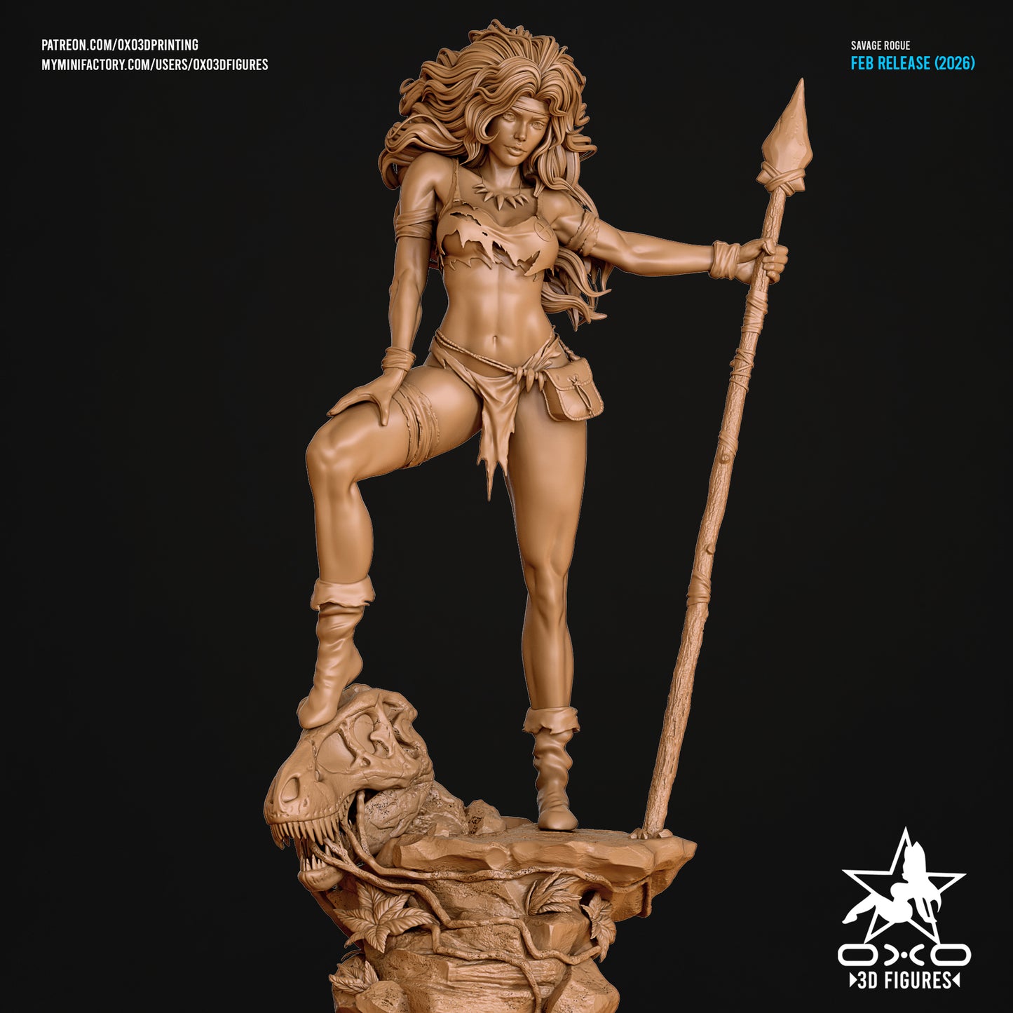 Savage Rogue - Marvel | Painted / Unpainted Options