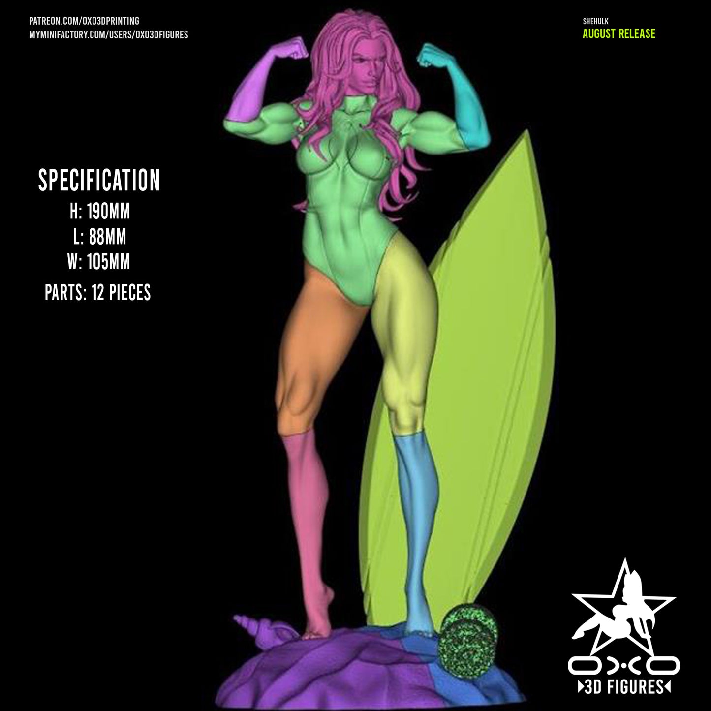 Shehulk - Marvel | Painted / Unpainted Options