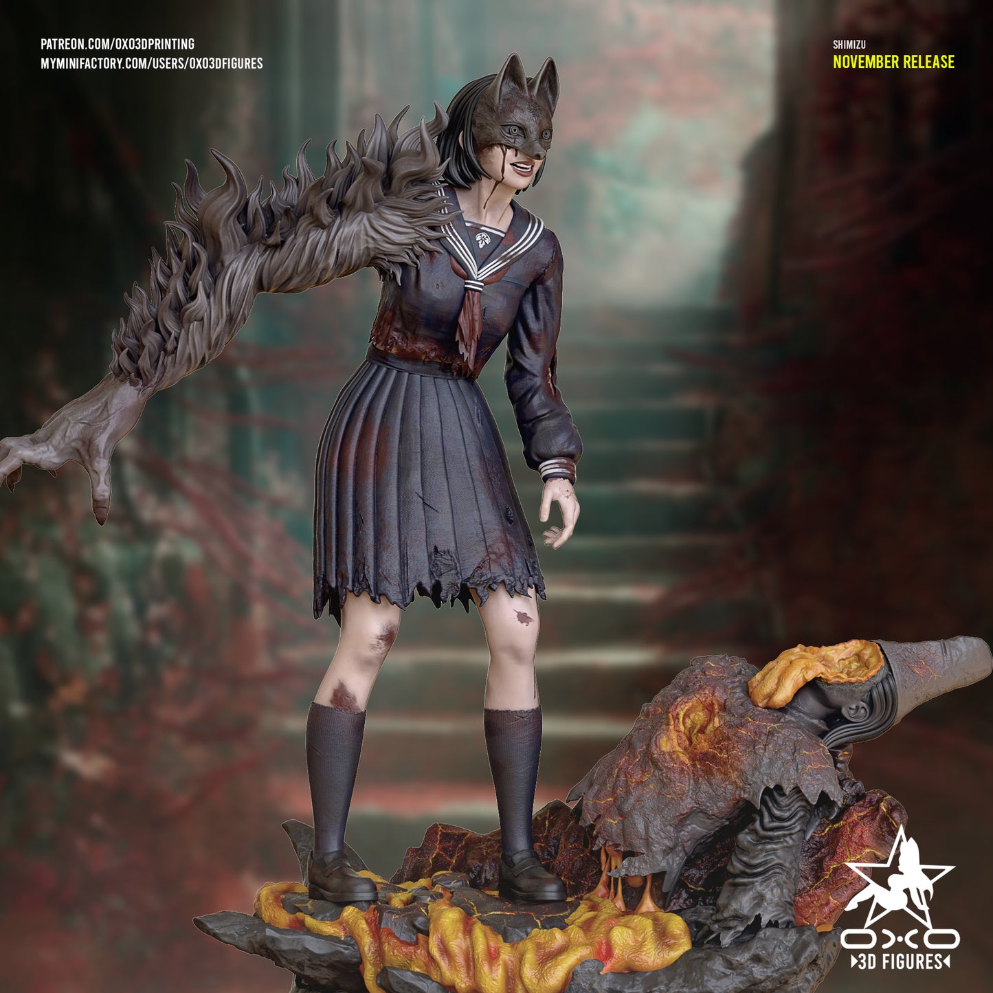 Hinako Shimizu - Silent Hill f | Painted / Unpainted Options