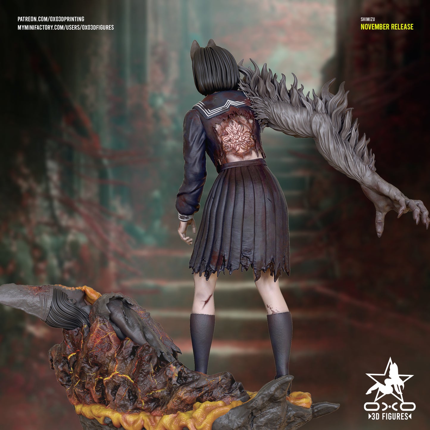Hinako Shimizu - Silent Hill f | Painted / Unpainted Options