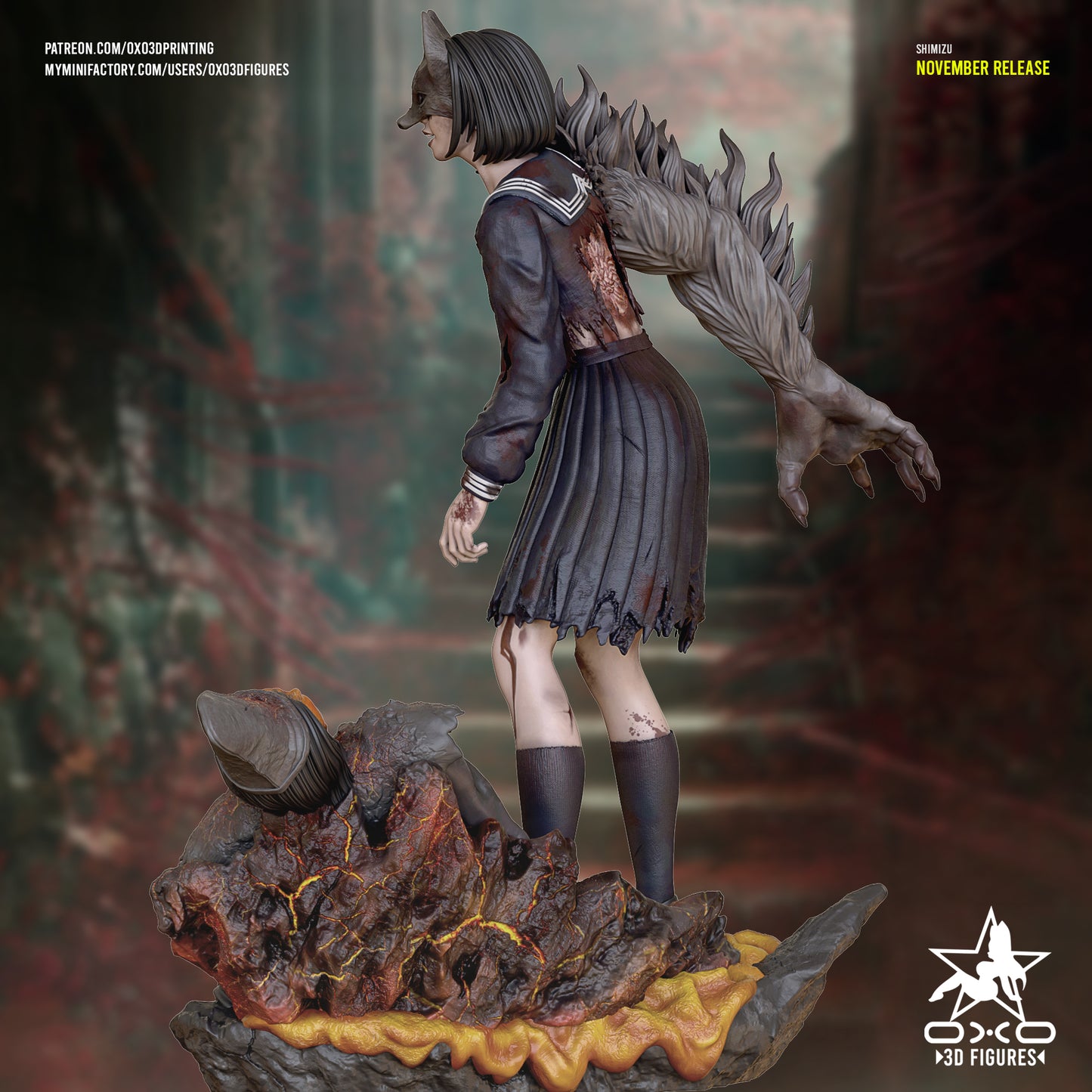 Hinako Shimizu - Silent Hill f | Painted / Unpainted Options