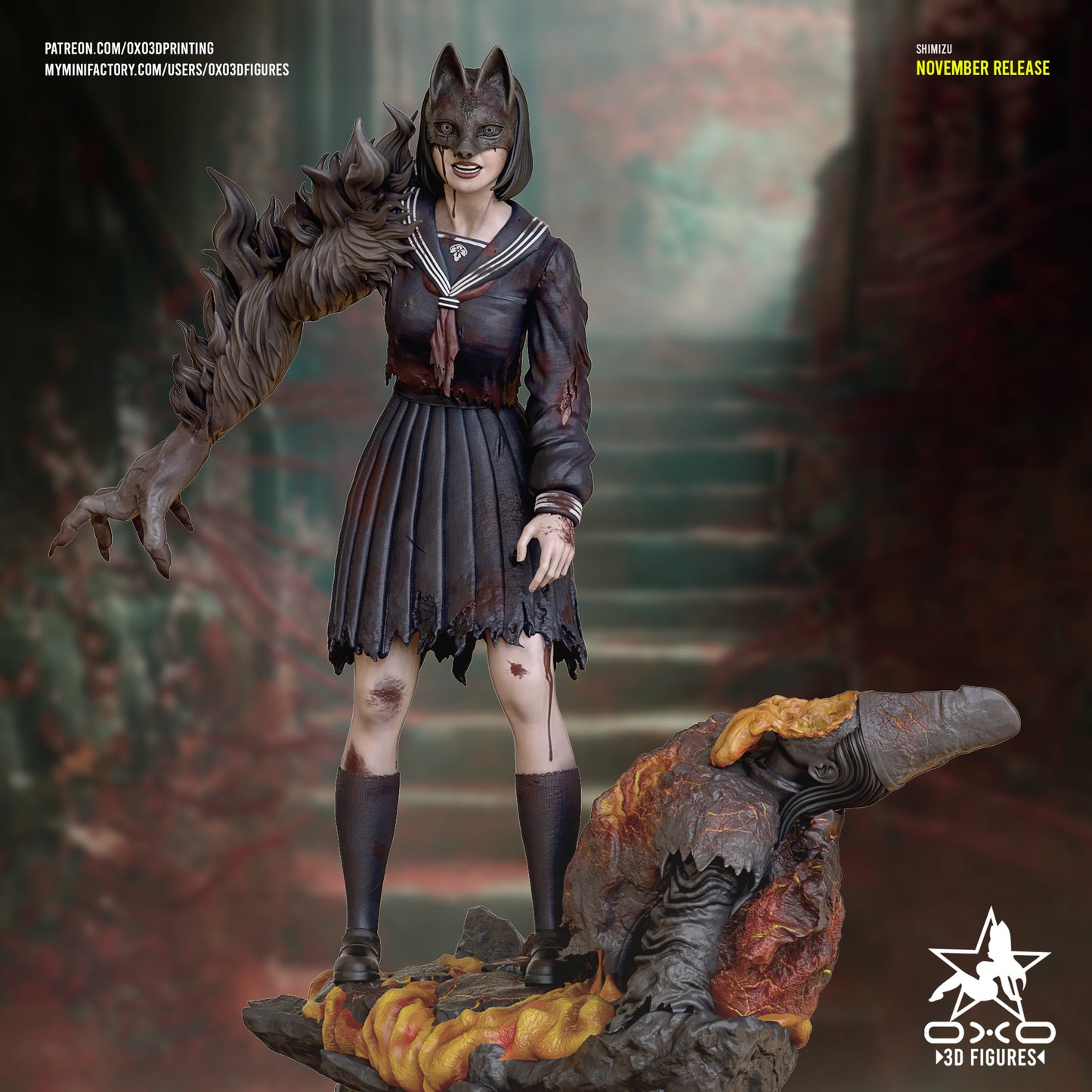 Hinako Shimizu - Silent Hill f | Painted / Unpainted Options