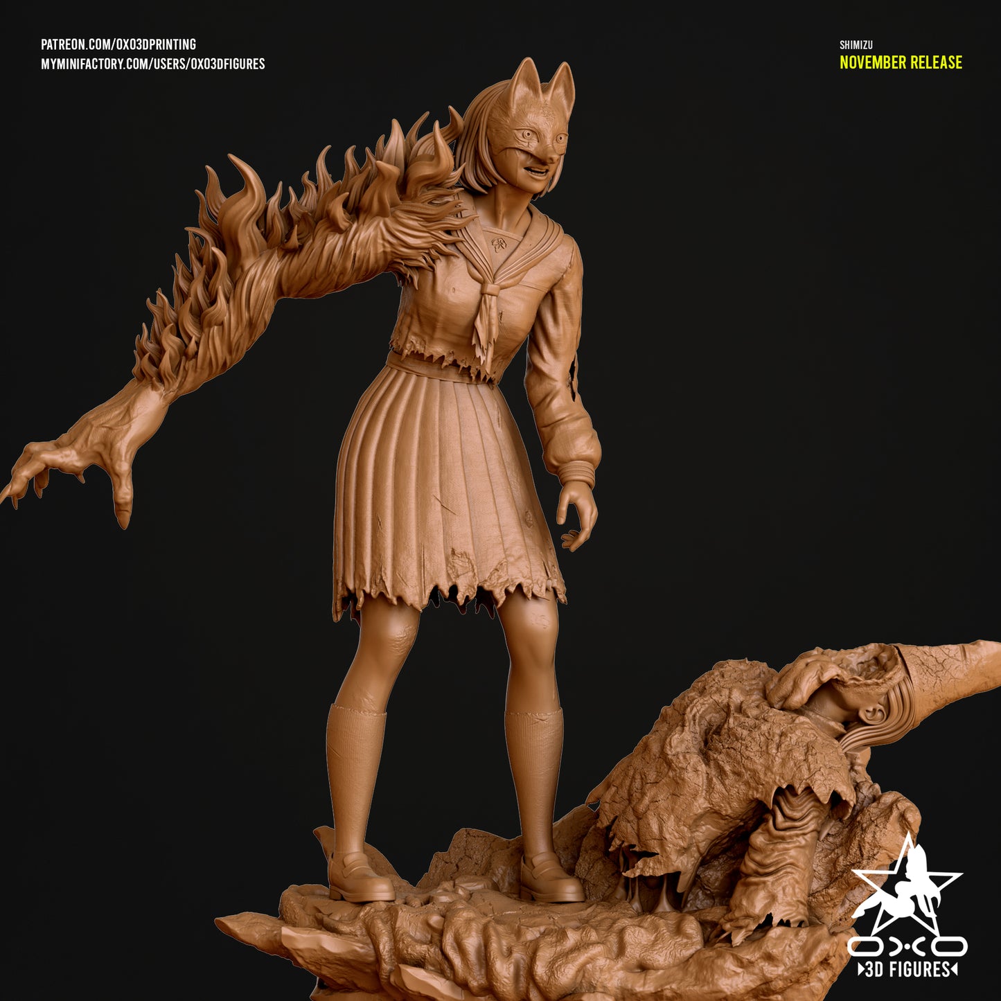 Hinako Shimizu - Silent Hill f | Painted / Unpainted Options