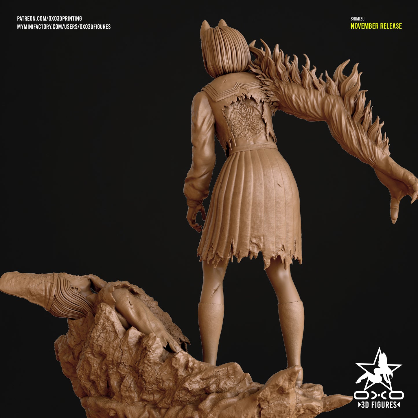 Hinako Shimizu - Silent Hill f | Painted / Unpainted Options