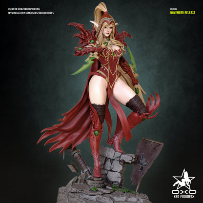 Valeera Sanguinar - World of Warcraft | Painted / Unpainted Options