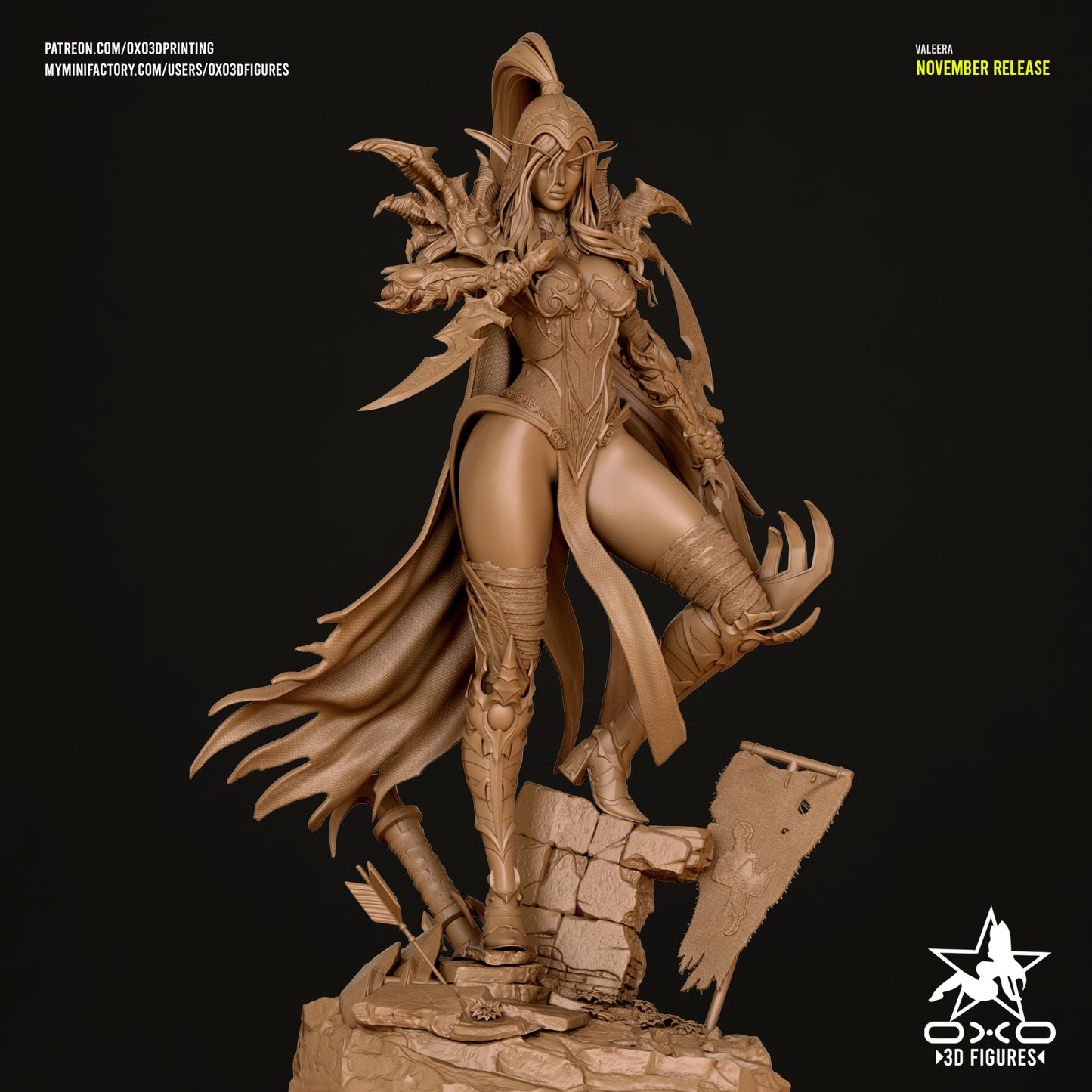 Valeera Sanguinar - World of Warcraft | Painted / Unpainted Options