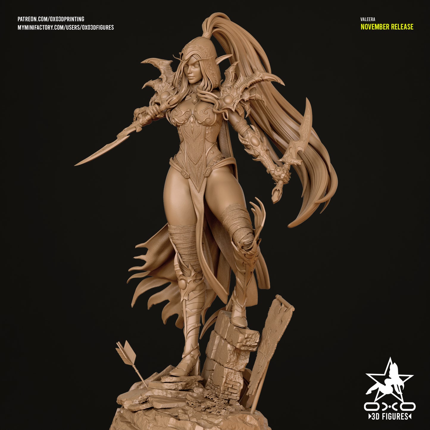 Valeera Sanguinar - World of Warcraft | Painted / Unpainted Options