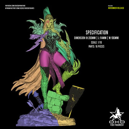 Valeera Sanguinar - World of Warcraft | Painted / Unpainted Options
