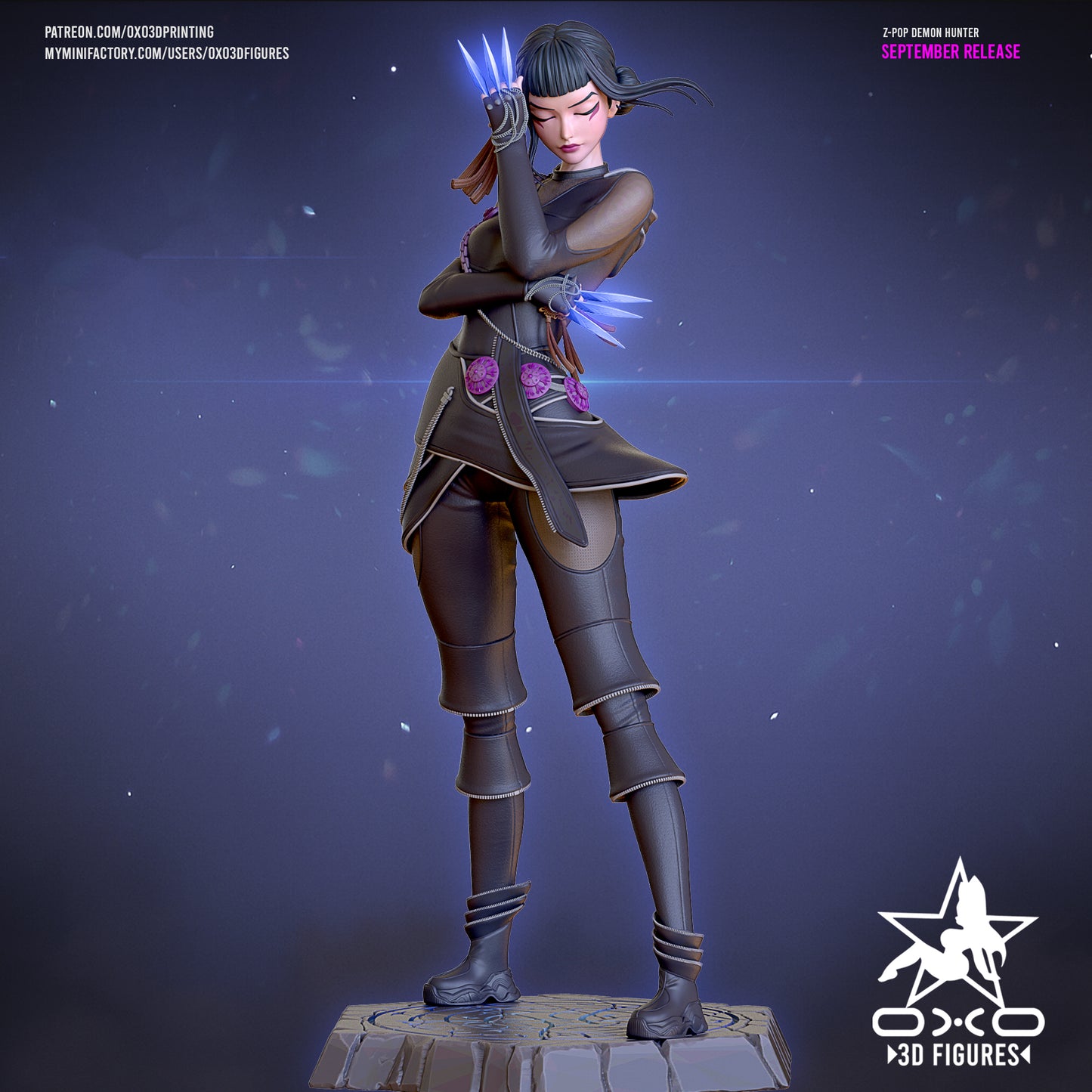 Zoey - KPop Demon Hunters | Painted / Unpainted Options