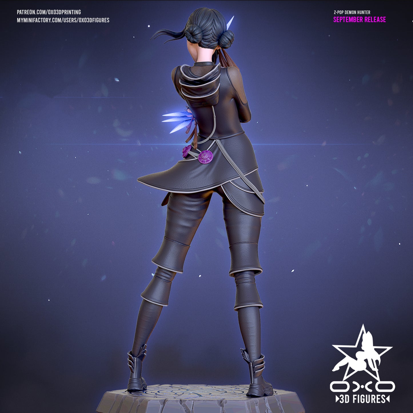 Zoey - KPop Demon Hunters | Painted / Unpainted Options