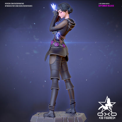 Zoey - KPop Demon Hunters | Painted / Unpainted Options
