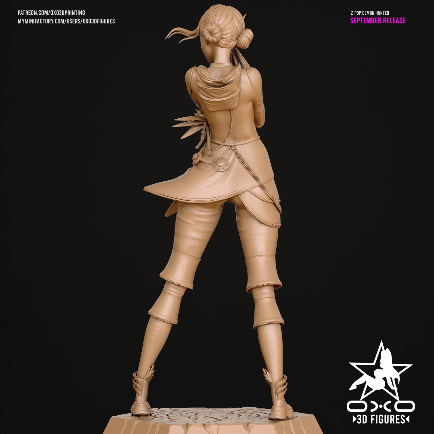 Zoey - KPop Demon Hunters | Painted / Unpainted Options