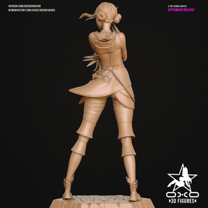 Zoey - KPop Demon Hunters | Painted / Unpainted Options