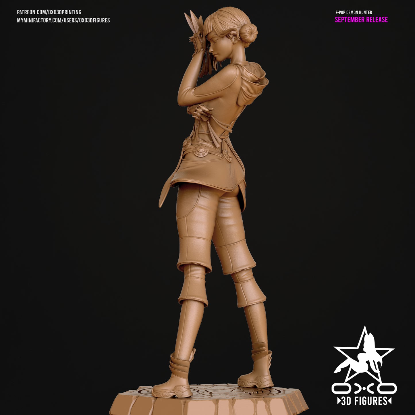 Zoey - KPop Demon Hunters | Painted / Unpainted Options